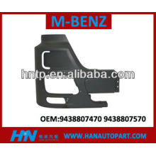 BENZ TRUCK AUTO BENZ CORNER AUTO MIT FOG LAMP HOLE Benz LKW Teile Benz LKW Karosserie Teile 9438807470/9438809870 LH 9438807570